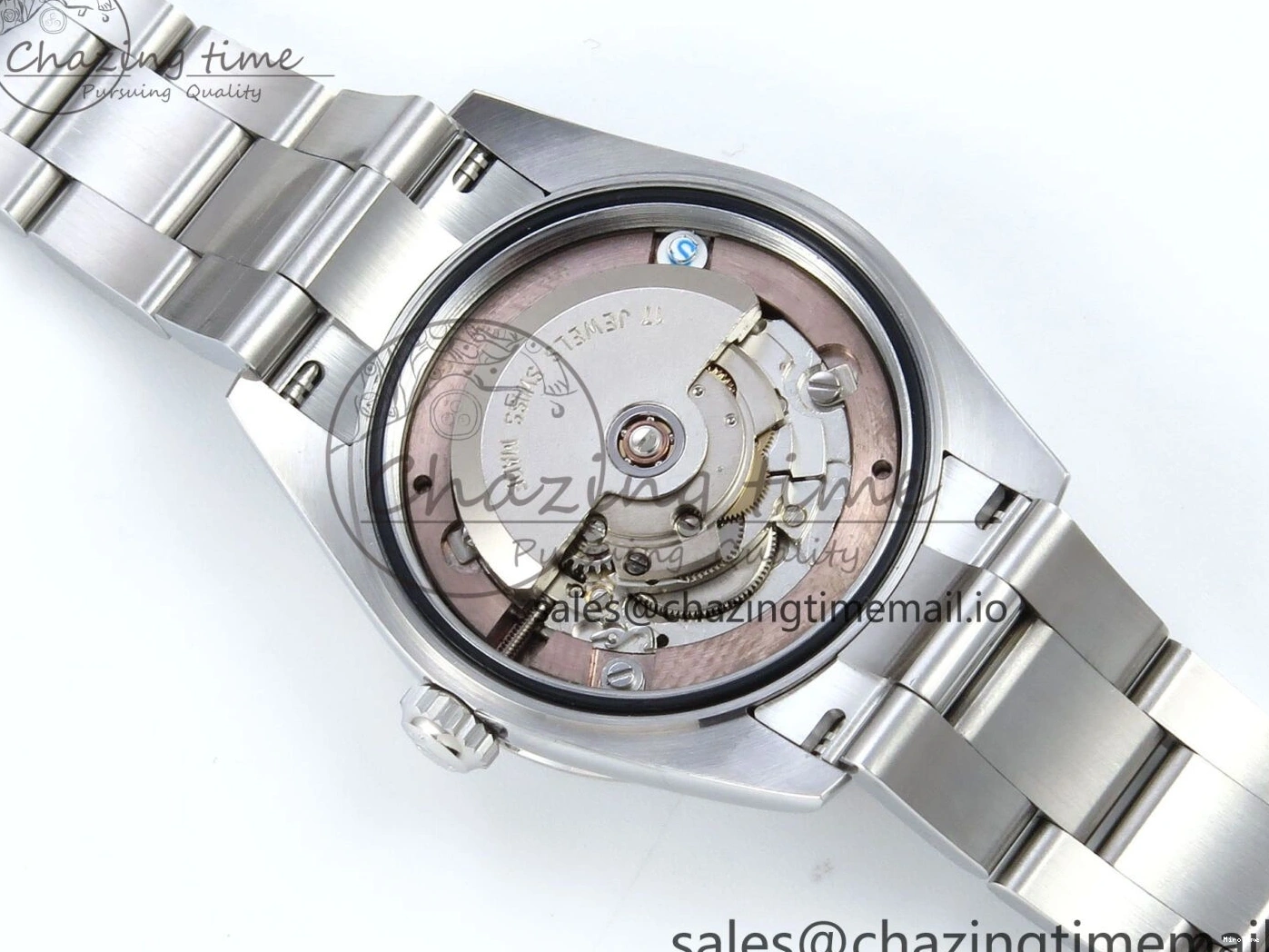 MiroTime 0518 EasyMatch DateJust 31 278274 ARF 1:1 Best Edition 904L Steel Gray Roman Diamonds Dial on SS Oyster Bracelet ETA 550